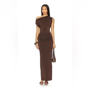 Revolve Morgana Superdown Brown Skirt Set